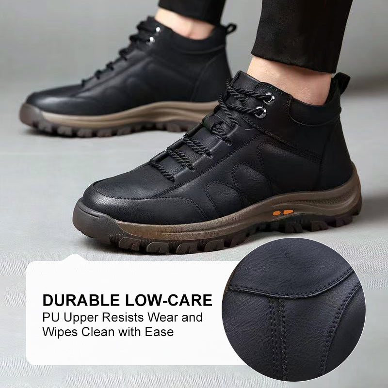 👞 60% DE RÉDUCTION ! 🏔️ Bottines Randonnée Hommes Mi-Hautes - Imperméables et Respirantes, Semelle Antidérapante pour Sentiers et Ville 🌧️📦