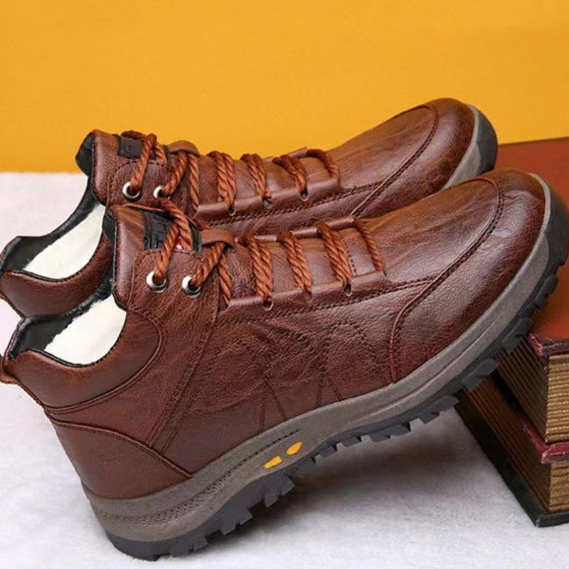 👞 60% DE RÉDUCTION ! 🏔️ Bottines Randonnée Hommes Mi-Hautes - Imperméables et Respirantes, Semelle Antidérapante pour Sentiers et Ville 🌧️📦