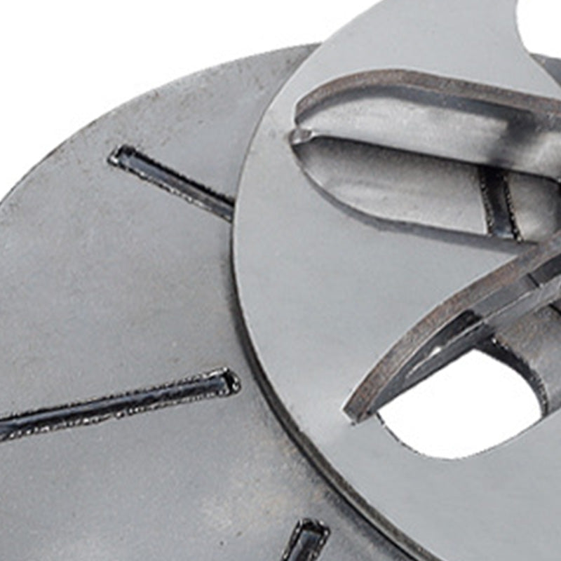 Disque grattoir pour éliminer les poils de porc, permettant un gain de temps