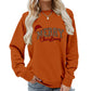 💖DERNIER JOUR DE PROMOTION - 50 % DE RÉDUCTION 💖 Sweat-shirt imprimé « Joyeux Noël » pour femme