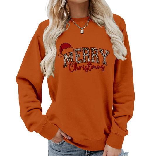 💖DERNIER JOUR DE PROMOTION - 50 % DE RÉDUCTION 💖 Sweat-shirt imprimé « Joyeux Noël » pour femme