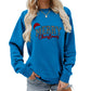 💖DERNIER JOUR DE PROMOTION - 50 % DE RÉDUCTION 💖 Sweat-shirt imprimé « Joyeux Noël » pour femme