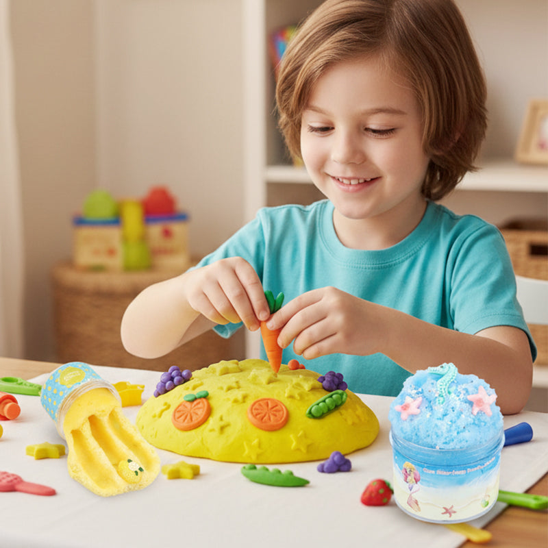 Super pâte à modeler DIY Pâte à modeler douce et malléable Pâte à modeler parfumée Pâte à modeler sensorielle