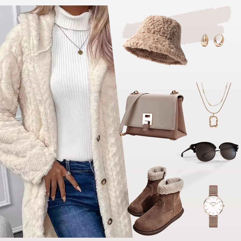 📢📢 Vente flash : fin dans 3 heures !⏰⏰Veste à capuche chaude pour femmes