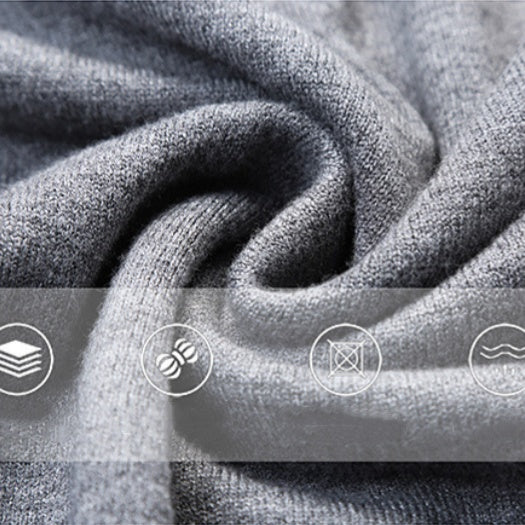 Pull à demi-col roulé pour homme