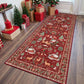 Tapis de Noël Doux et Antidérapant pour la Décoration de la Maison