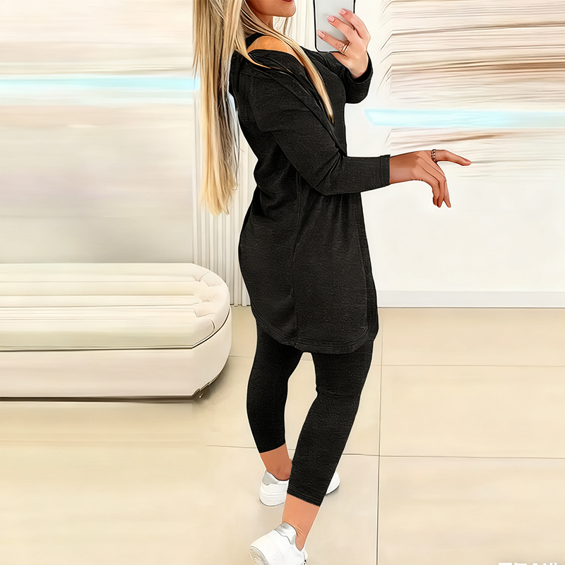 🔥Achetez 2 livraison gratuite💕Ensemble 3 pièces décontracté et élégant pour femme