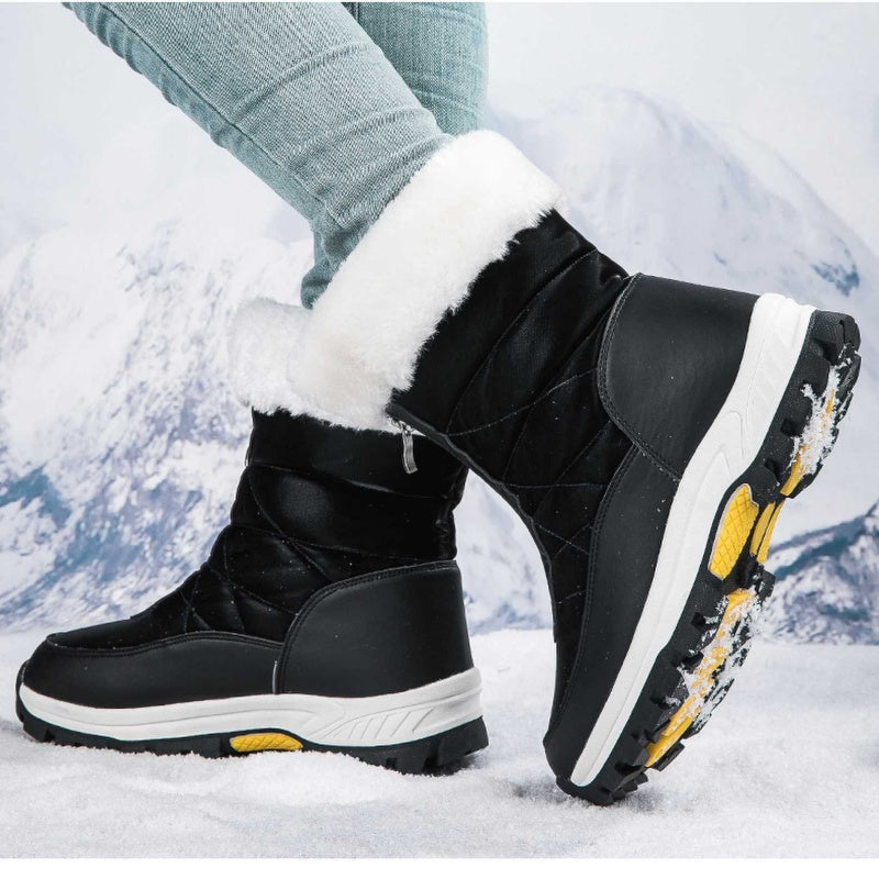 🔥DERNIER JOUR DE SOLDES 50 % DE RÉDUCTION🔥 Bottes de neige chaudes antidérapantes à fermeture éclair pour femmes