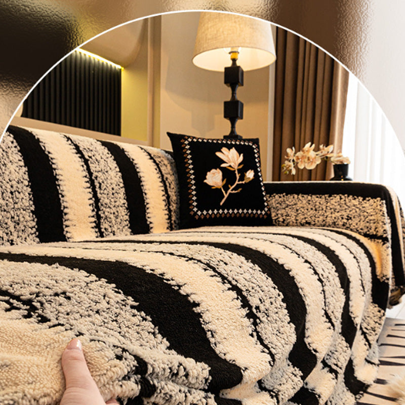 🛋️ 60% DE RÉDUCTION! ✨ Housse de Canapé en Peluche Douce - Protection Antidérapante avec Élastiques pour un Confort et un Style Maximum 🏠🌟