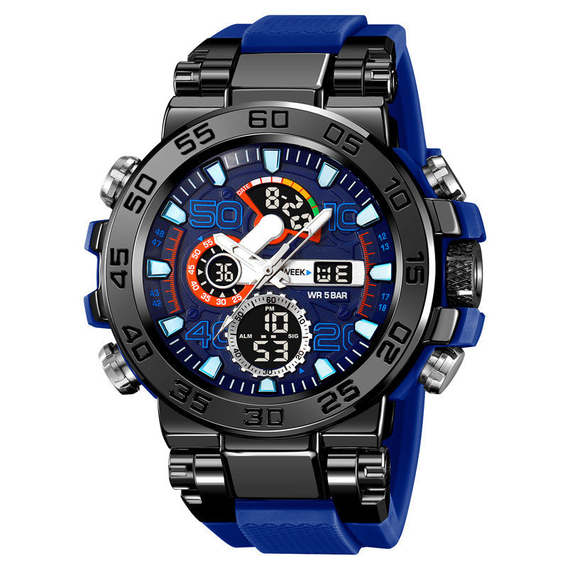 ⌚ 50 % DE RÉDUCTION ! ✨ Montre LED multifonctionnelle - Écran numérique étanche, 7 modes sportifs avec surveillance du sommeil 🌟🔋