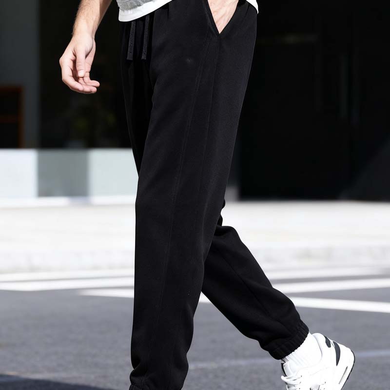 🔈🔈60 % de réduction🔥Pantalon en velours côtelé pour homme, coupe fuselée, cordon de serrage et poches