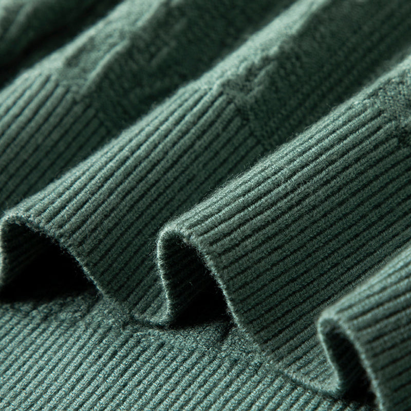 Pull décontracté à col rond pour homme