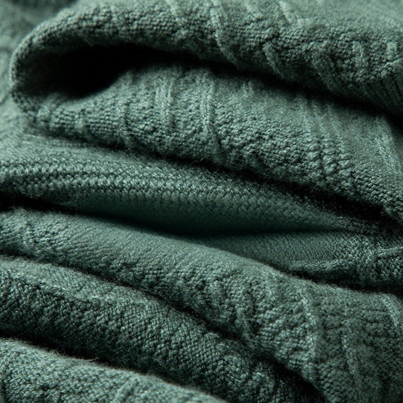 Pull décontracté à col rond pour homme