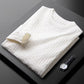 Pull en maille jacquard texturé pour homme