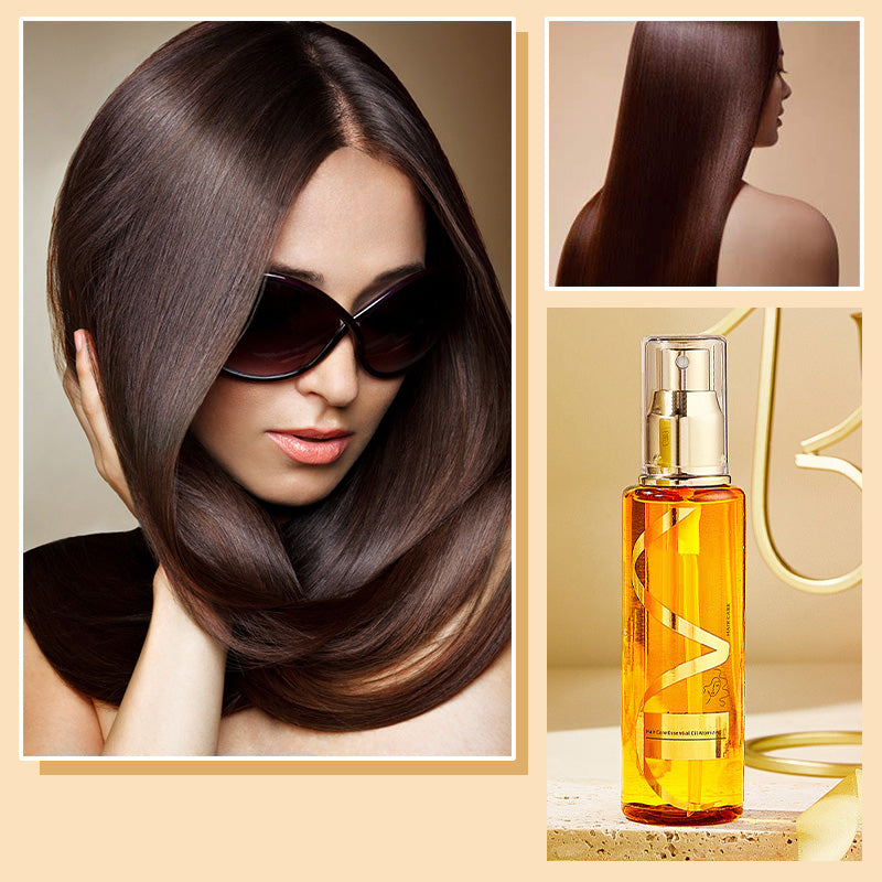 💇‍♀️ ACHETEZ 2, OFFERT 1 ! 🎉 Spray à l‘Huile Capillaire Végétale – Hydratation Intense, Brillance & Sans Effet Gras ✨📦