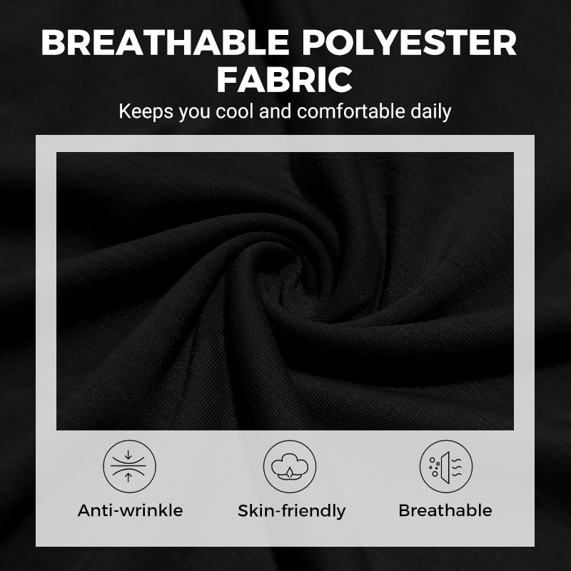 🔥 50 % de réduction immédiate – T-shirt Henley manches longues slim fit pour homme : respirant, élégant & polyvalent ! 👔👕