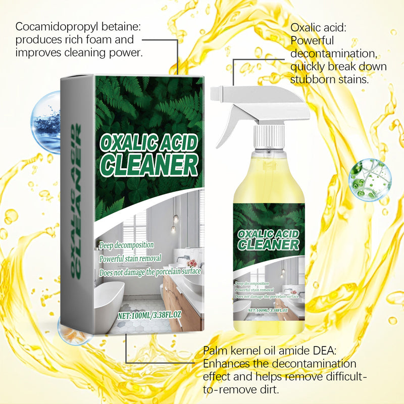📢📢Achetez-en 2, obtenez-en 1 gratuit⏰Acide oxalique Nettoyant puissant contre les taches🧼