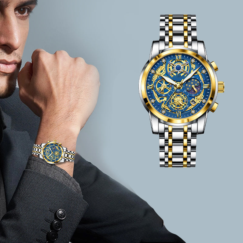 ⏰ Soldes Black Friday 49 % DE RÉDUCTION💥⌚ Nouvelle montre multifonctionnelle de luxe pour homme TINAIBIN💎