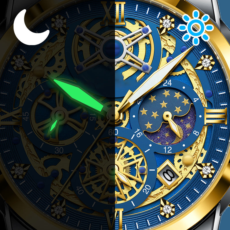 ⏰ Soldes Black Friday 49 % DE RÉDUCTION💥⌚ Nouvelle montre multifonctionnelle de luxe pour homme TINAIBIN💎