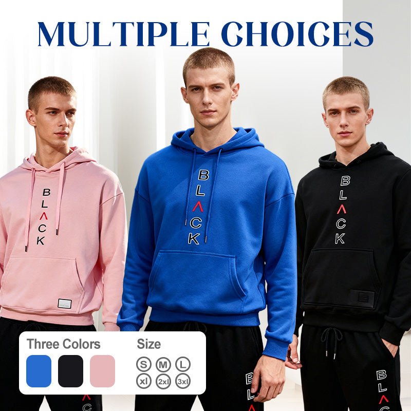 Ensemble sweat à capuche et pantalon de jogging imprimé lettres pour homme 【LIVRAISON GRATUITE】