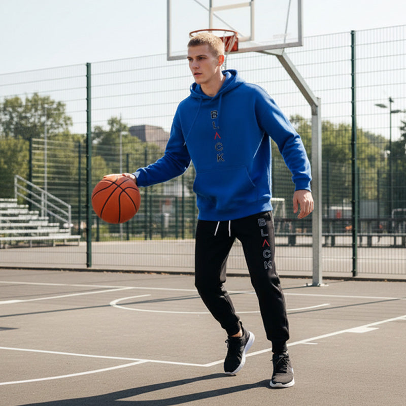Ensemble sweat à capuche et pantalon de jogging imprimé lettres pour homme 【LIVRAISON GRATUITE】