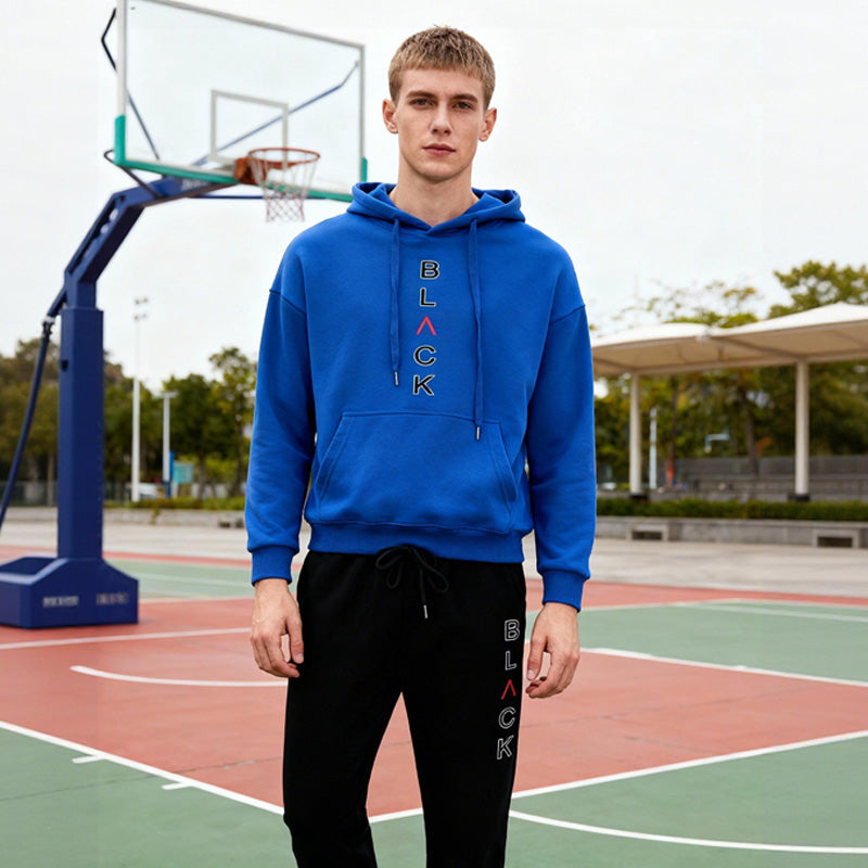 Ensemble sweat à capuche et pantalon de jogging imprimé lettres pour homme 【LIVRAISON GRATUITE】