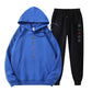Ensemble sweat à capuche et pantalon de jogging imprimé lettres pour homme 【LIVRAISON GRATUITE】
