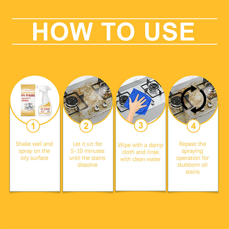 🔥⚡Spray puissant anti-graisse ✨