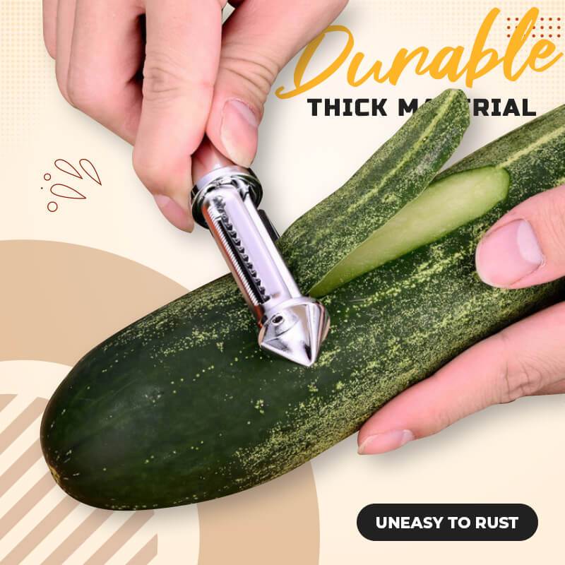 Éplucheur Multifonctionnel en Acier Inoxydable