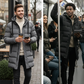 🔈🔈Produits d'hiver utiles - 60 % de réduction ❄️Doudoune mi-longue pour homme avec capuche