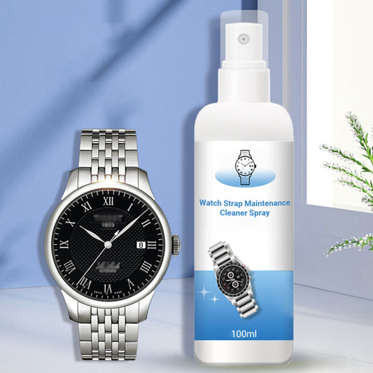 Spray nettoyant pour l'entretien des bracelets de montre