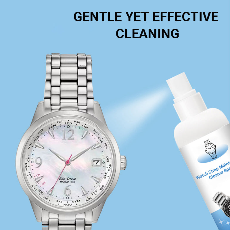 Spray nettoyant pour l'entretien des bracelets de montre