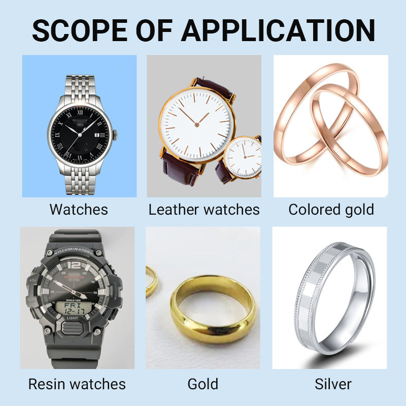 Spray nettoyant pour l'entretien des bracelets de montre