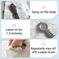 Spray nettoyant pour l'entretien des bracelets de montre