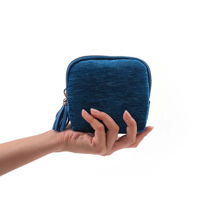 Mini sac à bijoux de voyage avec fermeture éclair