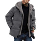Manteau à capuche pour homme, résistant au froid et au vent, avec doublure thermique 【LIVRAISON GRATUITE】