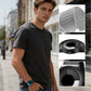 Montre quartz minimaliste imperméable sans aiguilles pour homme