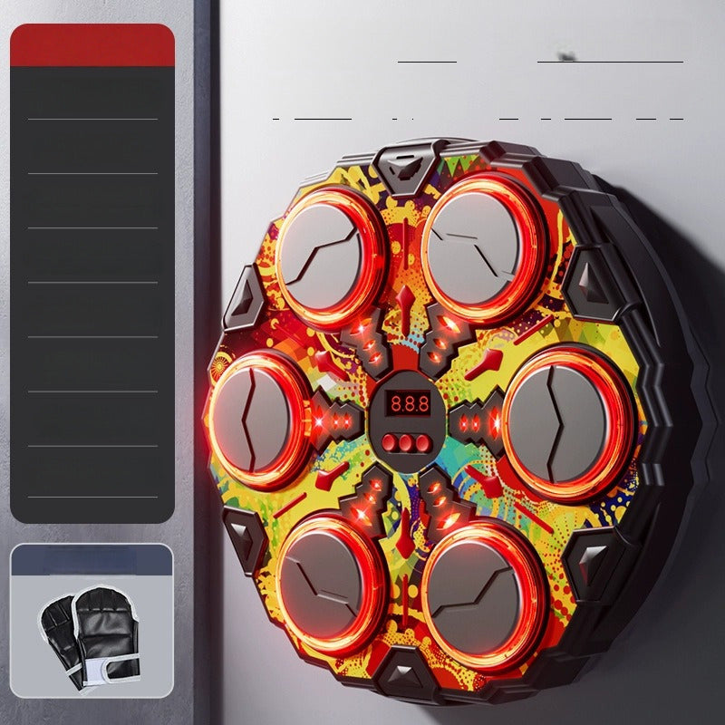 Machine de boxe interactive, intelligente et musicale