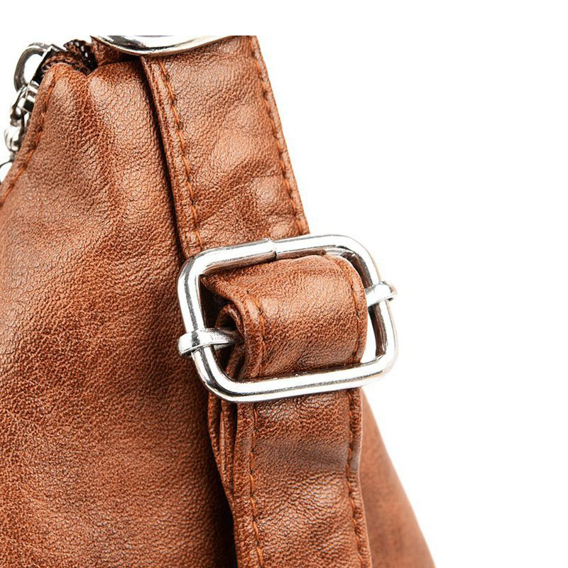 Sac à bandoulière convertible à multiples poches pour femme