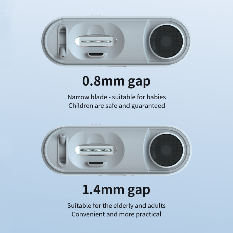 🎅 SOLDES DE FIN D'ANNÉE ✂️ Coupe-ongles et polissoir électrique rechargeable 2 en 1 – Coupe sans douleur pour les mains et les pieds