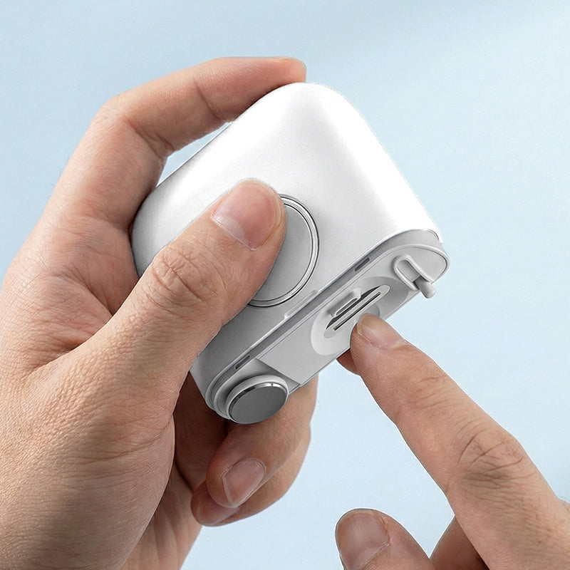 🎅 SOLDES DE FIN D'ANNÉE ✂️ Coupe-ongles et polissoir électrique rechargeable 2 en 1 – Coupe sans douleur pour les mains et les pieds