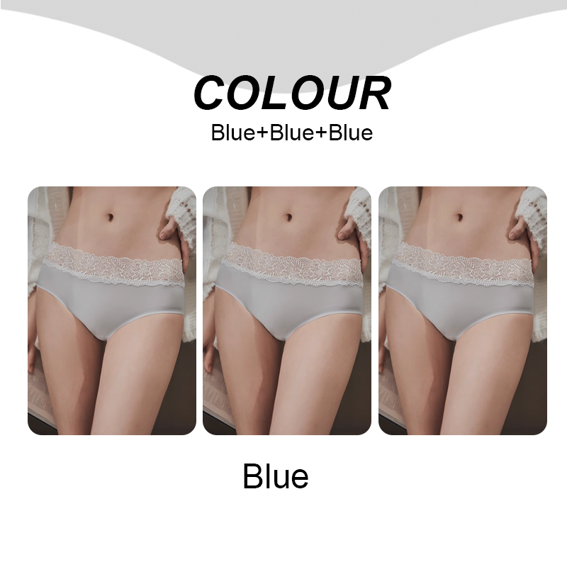 Culotte sans coutures en dentelle pour femmes