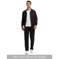 Ensemble 2 pièces veste et pantalon de course à fermeture éclair intégrale pour homme