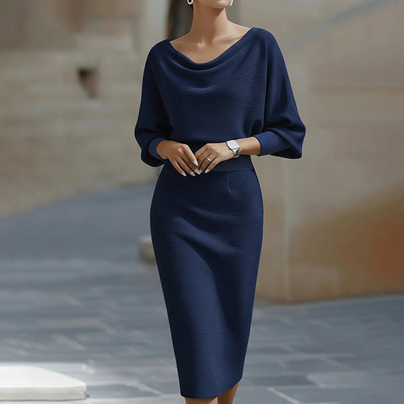 🌟 Offre à durée limitée : 55 % de réduction 💃 Robe élégante et amincissante pour femme | Coupe élégante et silhouette flatteuse ✨