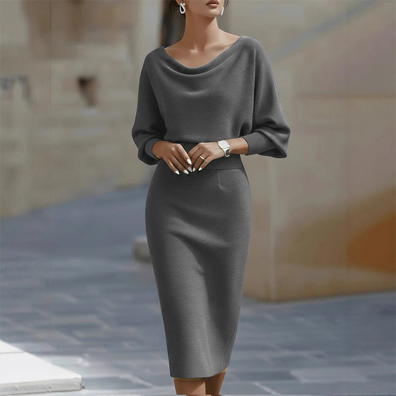 🌟 Offre à durée limitée : 55 % de réduction 💃 Robe élégante et amincissante pour femme | Coupe élégante et silhouette flatteuse ✨