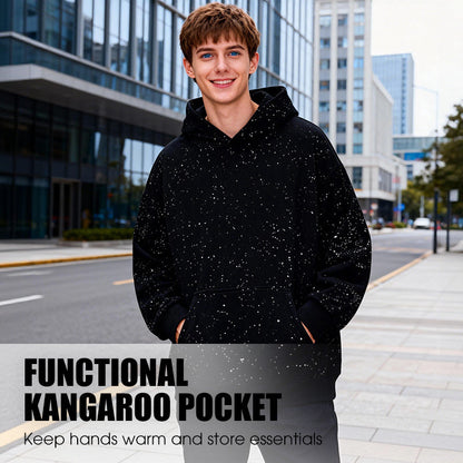 Sweat à capuche confortable Starry Sky