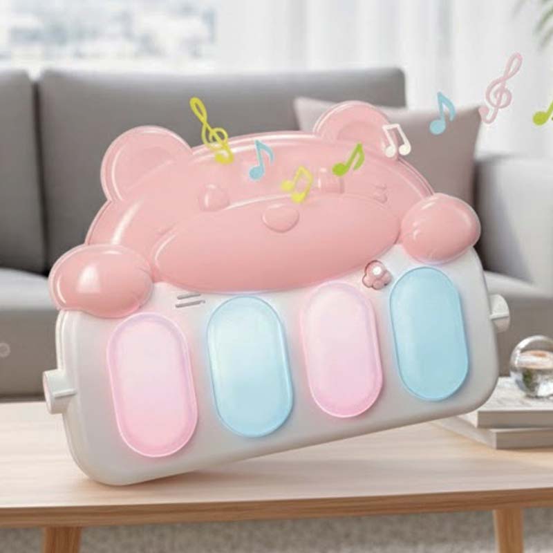 Tapis musical 3 en 1 pour bébé avec piano