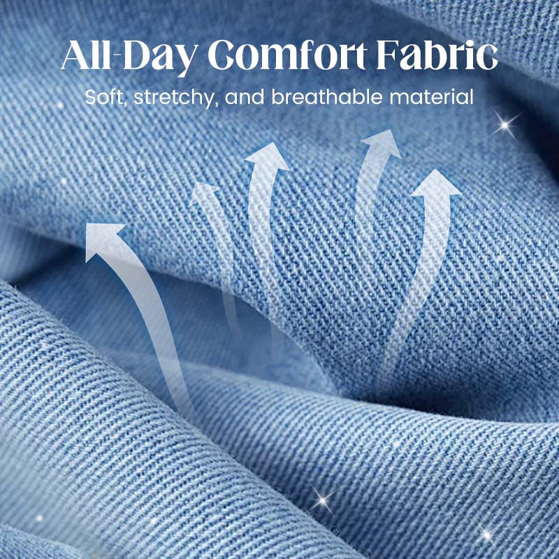 Jeans élégants pour femmes, ornés de strass