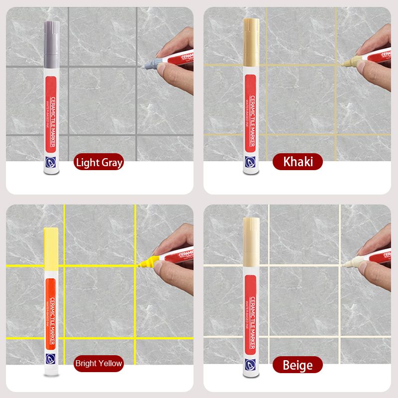 📢49% de réduction🛁Marqueur Anti-Moisissure pour Carreaux – Imperméable, Durable & Facile à Appliquer en 1 Geste💧🏠