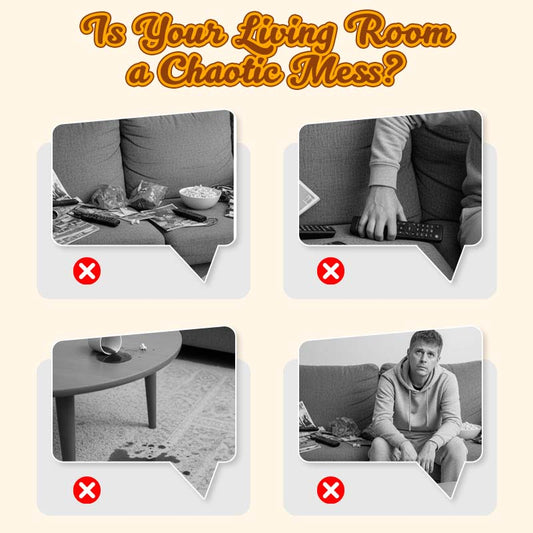 🐶 60% de réduction! 🛋️ Organisateur de Fauteuil en Forme de Chien – Multi-poches, Porte-gobelet Anti-débordement & Crocheté à la Main ✨